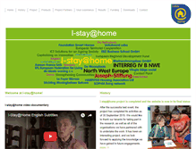 Tablet Screenshot of i-stay-home.eu